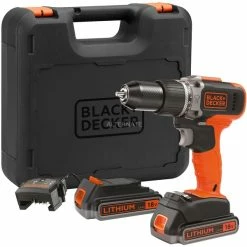 BLACK+DECKER BCD003ME2K-QW, Perceuse Ă Percussion