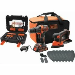 BLACK+DECKER BCK23S1SA41, Perceuse Ă Percussion