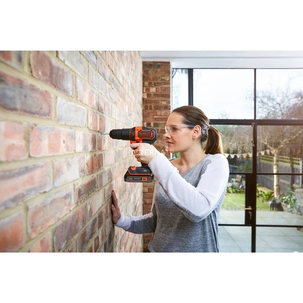 BLACK+DECKER BDCHD18S1KA, Perceuse à Percussion 4 BLACK+DECKER BDCHD18S1KA, Perceuse à Percussion – Image 2