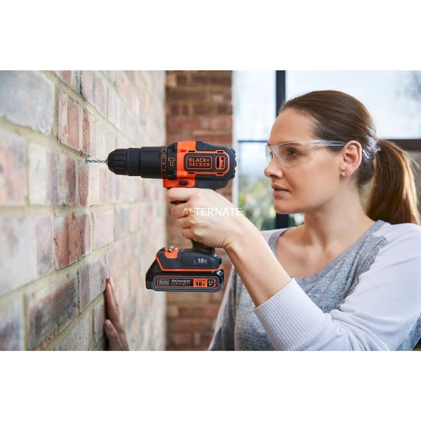 BLACK+DECKER BDCHD18S1KA, Perceuse à Percussion 7 BLACK+DECKER BDCHD18S1KA, Perceuse à Percussion – Image 5