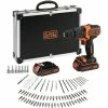 BLACK+DECKER Batterie Perceuse 80 Pièces, 1 Pièce, Bdchd18bafc, Perceuse à Percussion 2 BLACK+DECKER Batterie Perceuse 80 Pièces, 1 Pièce, Bdchd18bafc, Perceuse à Percussion -Makita Shop BLACK DECKER Batterie perceuse 80 pi ces 1 pi ce bdchd18bafc Perceuse percussion@@1380473