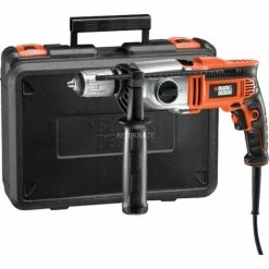 BLACK+DECKER Perceuse à Percussion KR8542K
