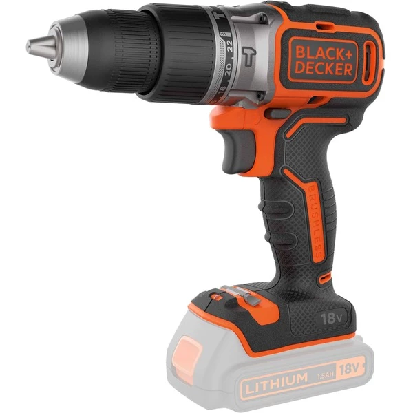 BLACK+DECKER Perceuse à Percussion Sans Fil BL188N 3 BLACK+DECKER Perceuse à Percussion Sans Fil BL188N