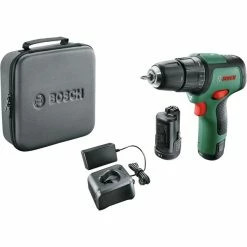 Bosch EasyImpact 12 1300 Tr/min Sans Clé 1 Kg Noir, Vert, Perceuse à Percussion