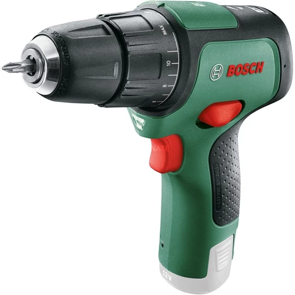 Bosch EasyImpact 12 1300 Tr/min Sans Clé 1 Kg Noir, Vert, Perceuse à Percussion