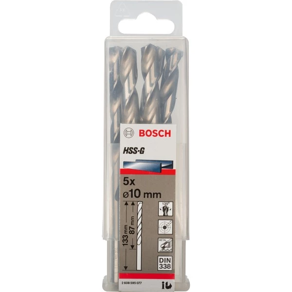 Bosch HSS-G Ensemble De Forets 5pièce(s), Perceuse 3 Bosch HSS-G Ensemble De Forets 5pièce(s), Perceuse
