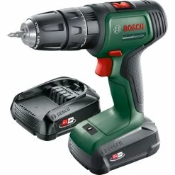 Bosch UniversalImpact 18V 1450 Tr/min Sans Clé 1,3 Kg Noir, Vert, Rouge, Perceuse/visseuse