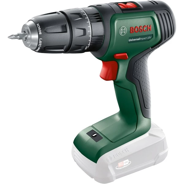 Bosch Universal Impact 18V 1450 Tr/min Sans Clé 1,3 Kg Noir, Vert, Rouge, Perceuse/visseuse 3 Bosch Universal Impact 18V 1450 Tr/min Sans Clé 1,3 Kg Noir, Vert, Rouge, Perceuse/visseuse
