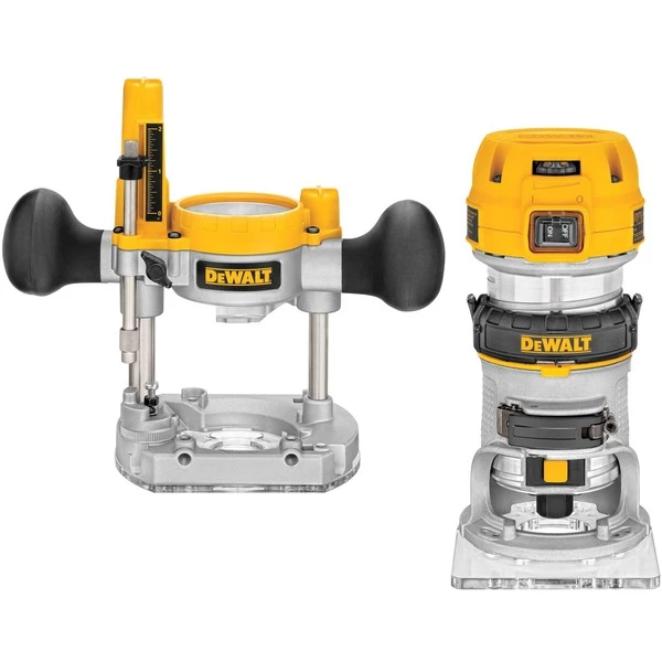 DeWALT D26204K Argent, Jaune 27000 Tr/min 900 W, Fraiseuse 4 DeWALT D26204K Argent, Jaune 27000 Tr/min 900 W, Fraiseuse – Image 2