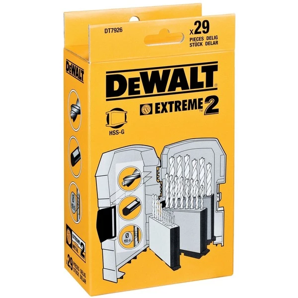 DeWALT DT7926 Ensemble De Forets 29 Pièce(s), Jeu De Mèches De Perceuse 6 DeWALT DT7926 Ensemble De Forets 29 Pièce(s), Jeu De Mèches De Perceuse – Image 4