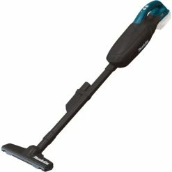 Makita DCL182ZB Aspirateur De Table Noir, Turquoise Sac à Poussière