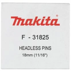 Makita F-31825, Ongles
