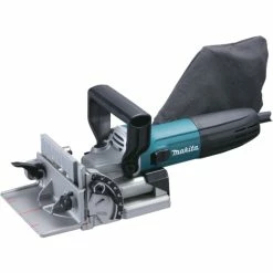 Makita Shop 14 Makita PJ7000J Routeur D'alimentation 700 W 0 - 11000 Tr/min Noir, Bleu, Fraiseuse De Rainure