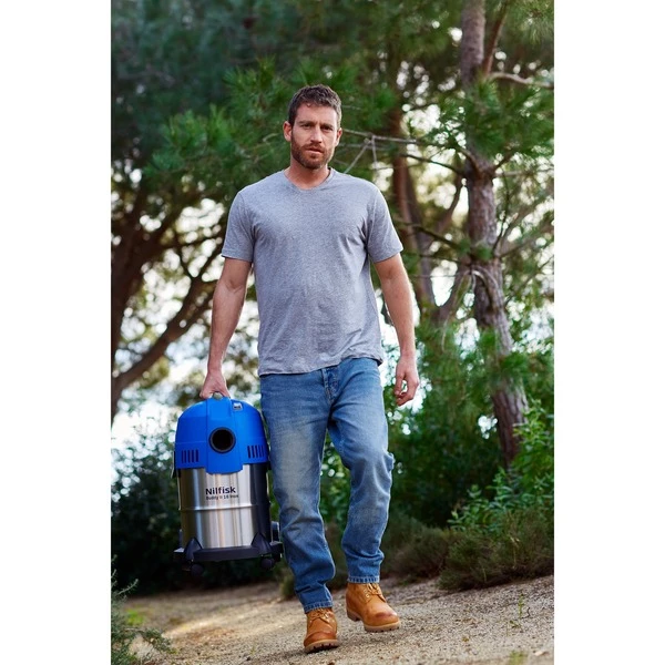 Nilfisk Buddy II 18 Inox Aspirateur 18L 1200W , Aspirateur Sec/humide 6 Nilfisk Buddy II 18 Inox Aspirateur 18L 1200W , Aspirateur Sec/humide – Image 4