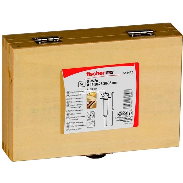 Fischer 551442, Jeu De Mèches De Perceuse 6 Fischer 551442, Jeu De Mèches De Perceuse – Image 4
