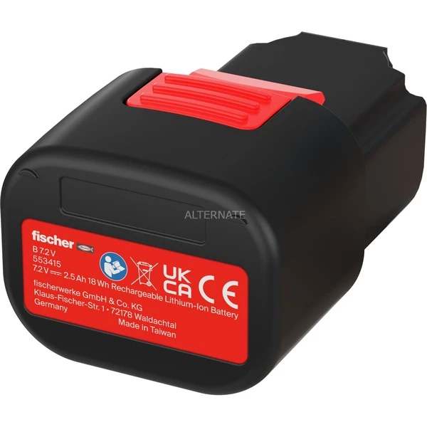 Fischer Akku FGC 100-B 7,2V 2,5Ah, Batterie 3 Fischer Akku FGC 100-B 7,2V 2,5Ah, Batterie